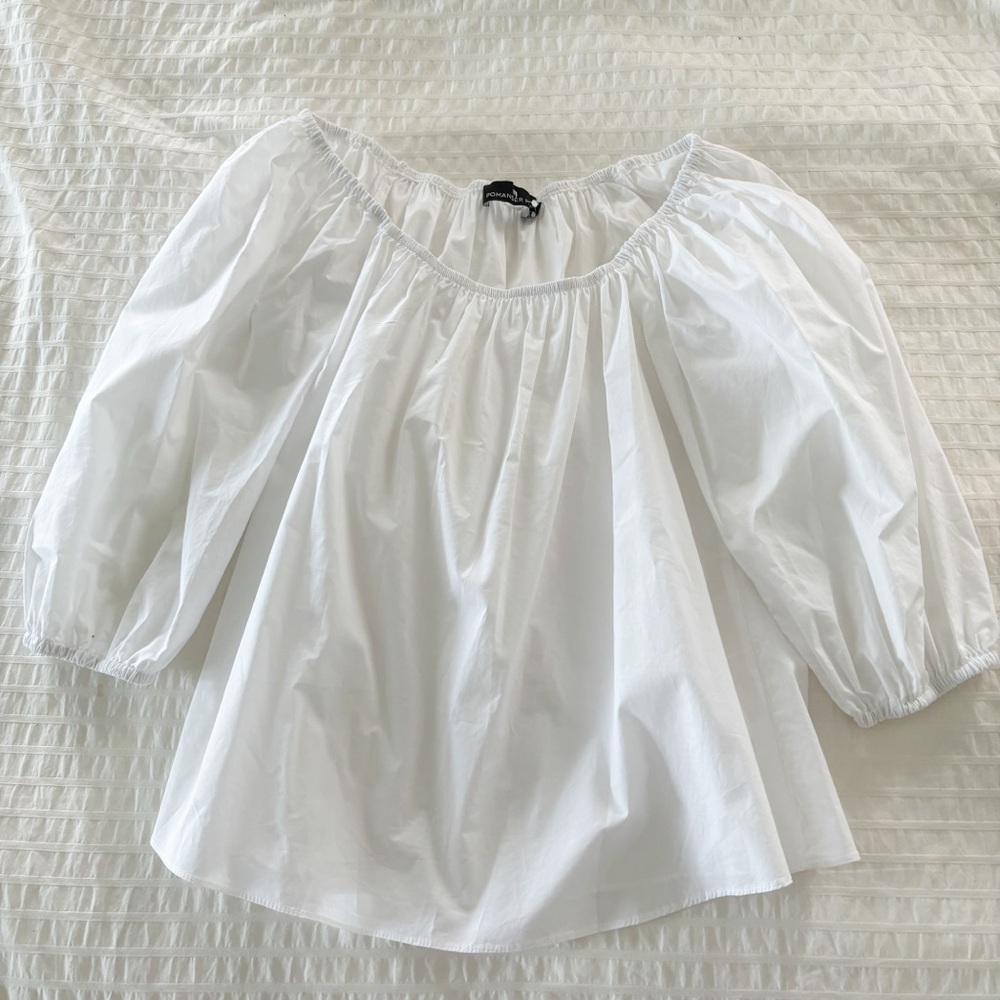 Tuckernuck White Off-the-shoulder top